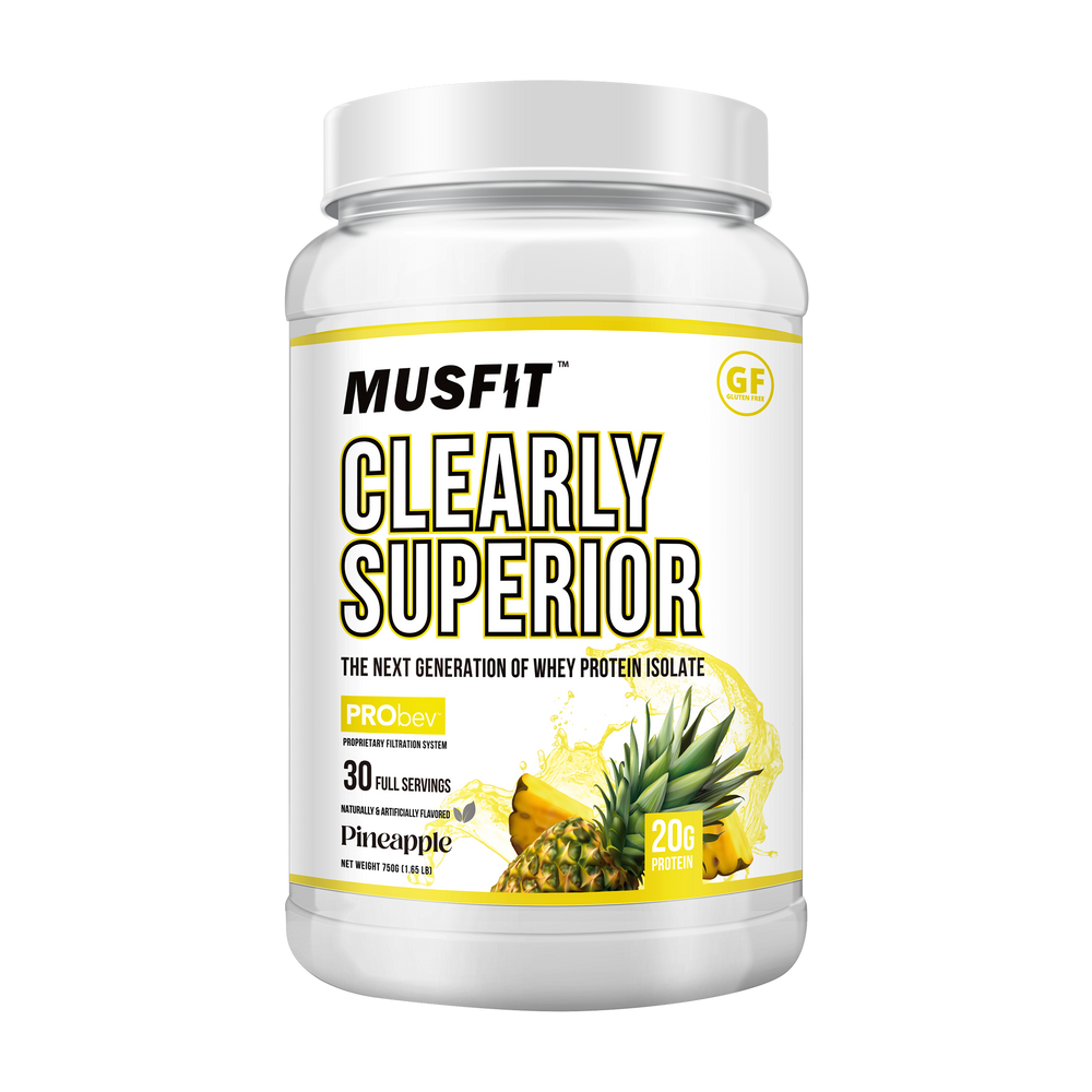 Clearly Superior - 100% Clear Whey Protein Isolate – MusFit Inc